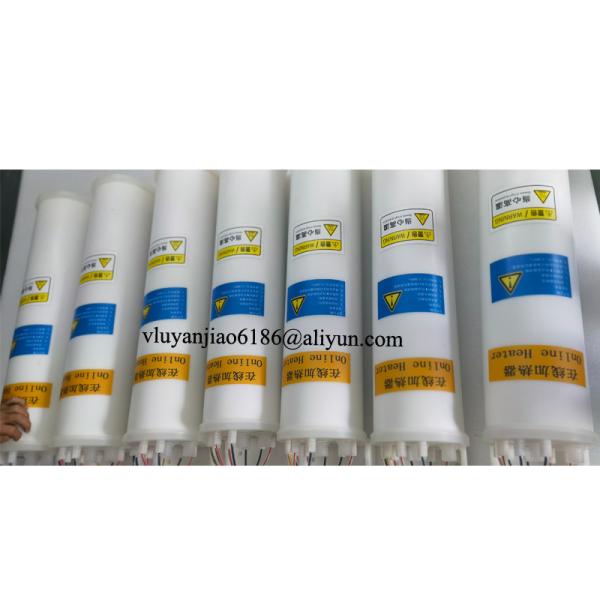 Ultrapure PFA Inline Chemical Heater Customizable For Aggressive Acids Chemicals