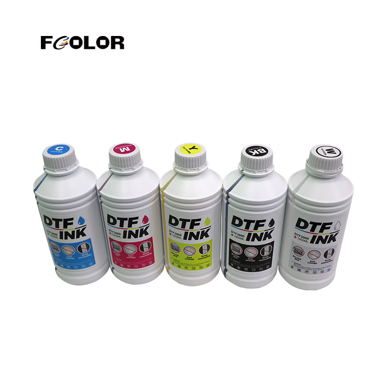 Wholesales 500ml 1000ml DTF Transfer Film Pigment White Ink for Epson I3200 Xp600 4720 Printing Inks