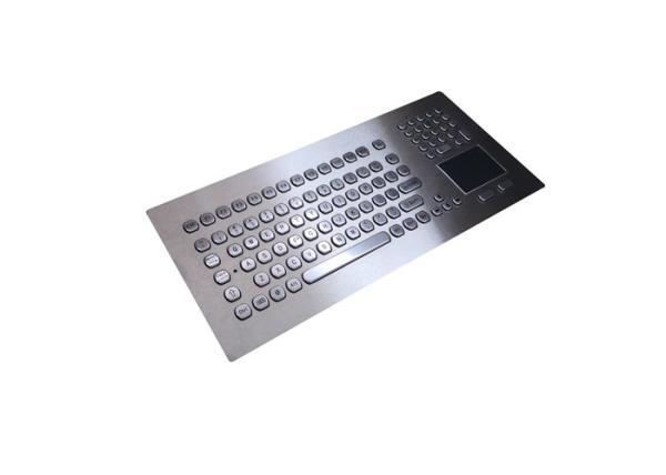 IP65 Outdoor Keyboard , Bolts Mounting Industrial Keyboard With Touchpad