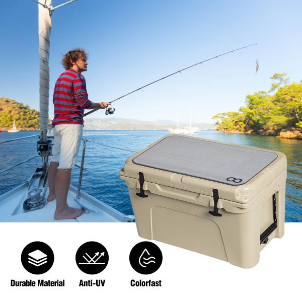 Upgrade Your YETl Tundra 45 Cooler with 23.15 inch EVA Foam Mat Adhesive Non Slip Pad