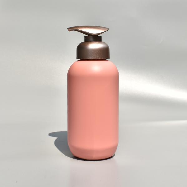 250ml HDPE Custom Refillable Shampoo Pump Bottle Non Leakage