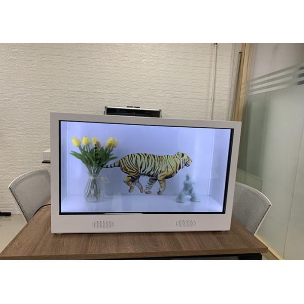 75 коробка дисплея экрана касания 3D витринного шкафа LCD дюйма прозрачная голографическая