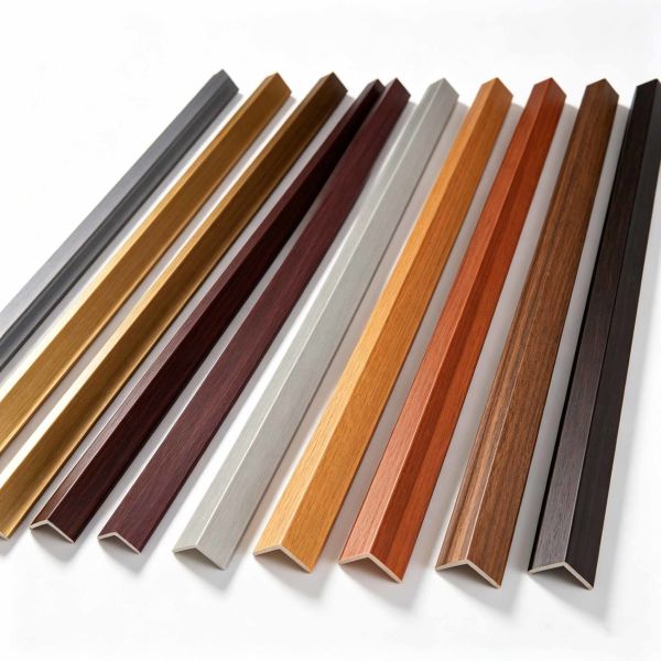 50x50mm WPC Deck Panel Trim Waterproof Corner Guard End Cap Patio Pool Flooring