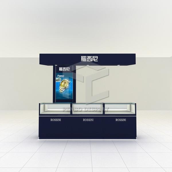 1100*630*1055 Watch Display Showcase MDF Retail Shop Corner Jewelry