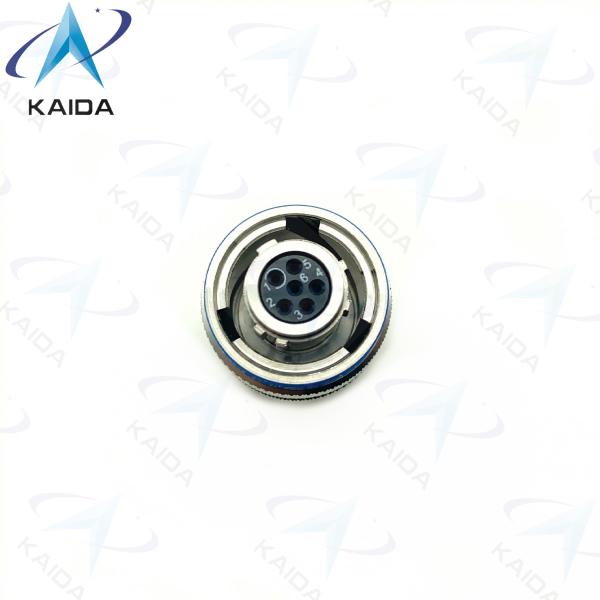 Aço inoxidável MIL-DTL-38999 Série I 500V Com tipo de contato MS27467T09E35SN 6 pinos femininos