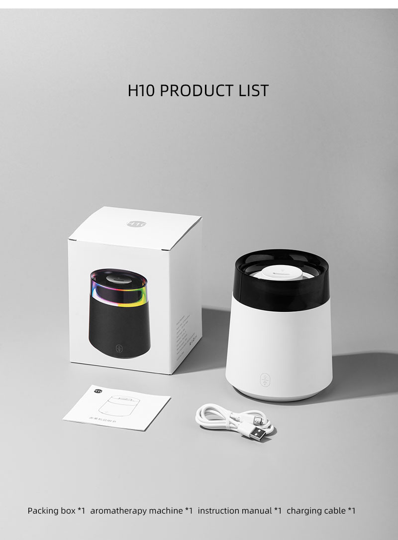 7 Colors  Air Humidifier Customized LOGO Home Direct Sale Essential Oil Ultrasonic Aroma Diffuser Aromatherapy