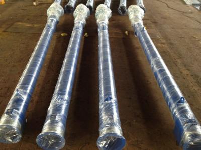 Cement plant used carbon steel vertical 273mm screw conveyor for concrete mixing