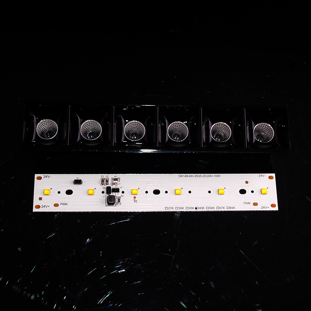 Люмен PWM модуля СИД SMD3535 DC24V 10W Dimmable высокий затемняя