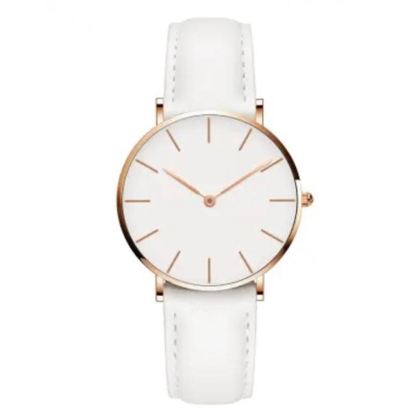 Band Width 20mm Leather Watch Fashion OEM Digital Clock Hand Watch