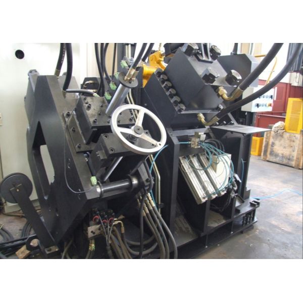 Power Tower Used Cnc Angle Steel Punching Shearing Machine Line With CNC Feeding Trolley