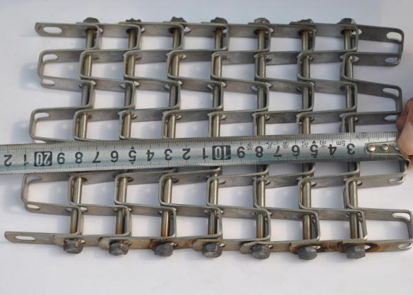 316L Honeycomb Ss Wire Mesh Conveyor Belt For Heavy Duty