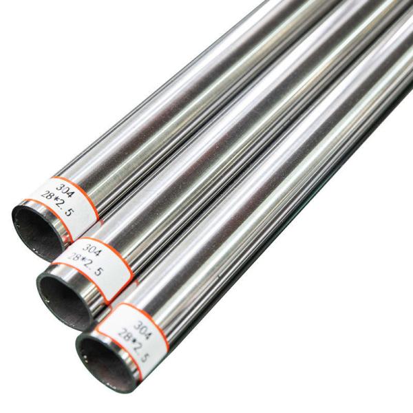 30mm Decorative Welded 304 Ss Pipe Round 1 4 Stainless Steel Tubing