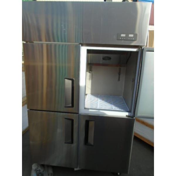 Commercial Upright Four Door Refrigerator High Capacity Refrigerated