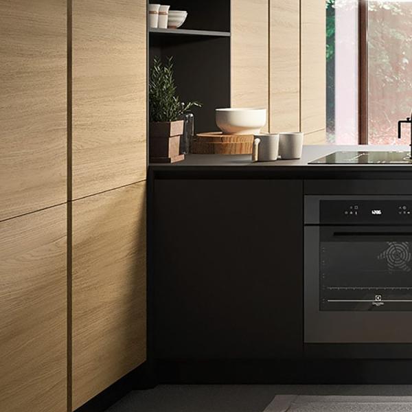 Shaker Modern Acrylic Gloss Kitchen Cabinets PVC Cupboards For Home