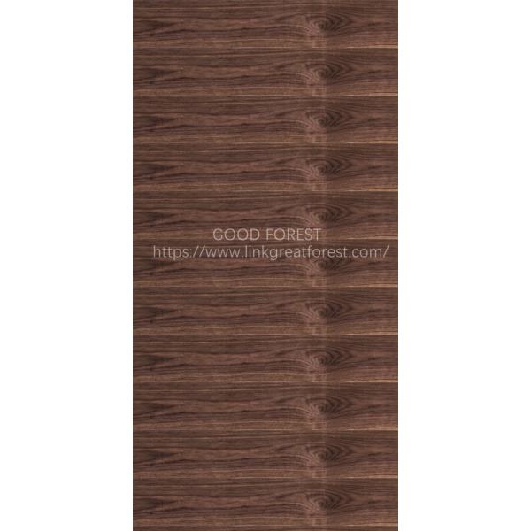 Contreplaqué de luxe en placage de bois de fil de couronne de noyer naturel