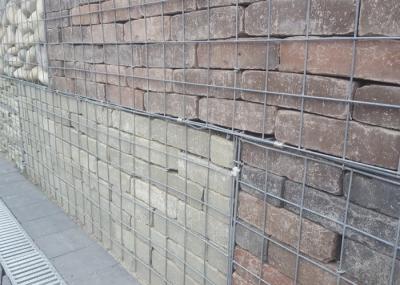 Pvc Coating Galvanized Welded Mesh Gabions For Garden Decoration Wall