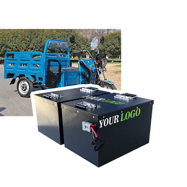 Electric Tuktuk Batteries 48V 72V 96V 50Ah 100Ah 150Ah Li Ion Lithium Battery LifePO4 Electric Tricycle Motorcycle Battery Pack