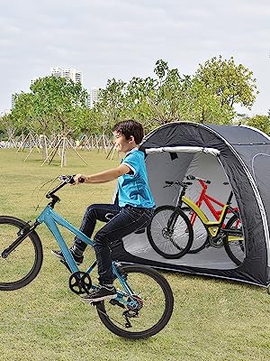 Outdoor Bicycle Storage Room Tent, Bike Cover Storage Outdoor Portable Bicycle Tent, Storage Tent for Home Garden