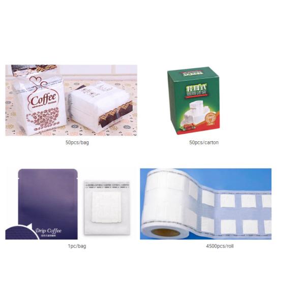 MOPP Individual Filter Coffee Bags Gravure Printing Sanitation