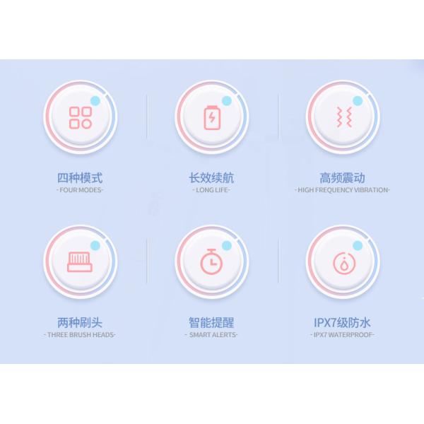OEM Умная электрическая зубная щетка Звуковая электрическая зубная щетка с дезинфекционной функцией