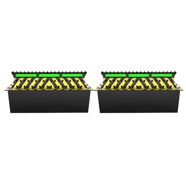 A3 Steel IP68 RS485 Hydraulic Road Blocker Automatic Security Barrier with Remote Control