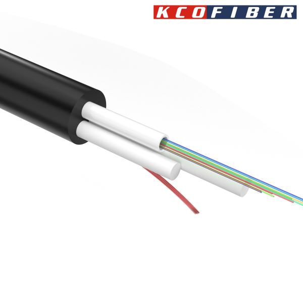 ASU Outdoor Single Mode G652D G657A Mini ADSS Fiber Optical Cable