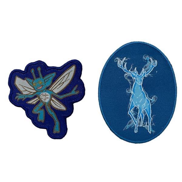 Потоков полиэстера 100% куртка мягких изготовленная на заказ латает утюг на заплатах джинсовой ткани для рубашек