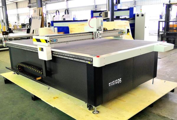 1625 Rubber Gasket Industry Cutting Machine Felt Vibrating Knife Cutter 380V