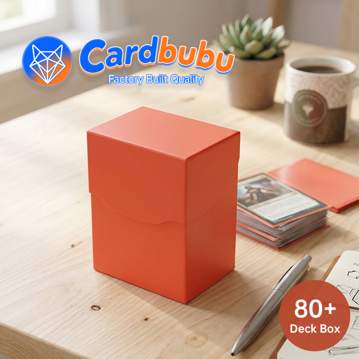 UV Printed TCG Deck Box PP Trading Card Storage Boxes MTG Factory Production