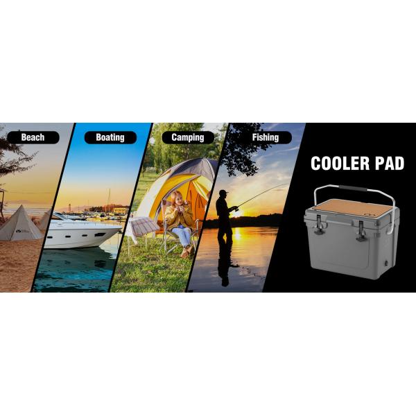 16.7 Inch EVA Foam Mat Non Slip Cooler Pad for RTIC 20 Cooler Box Lightweight Durable