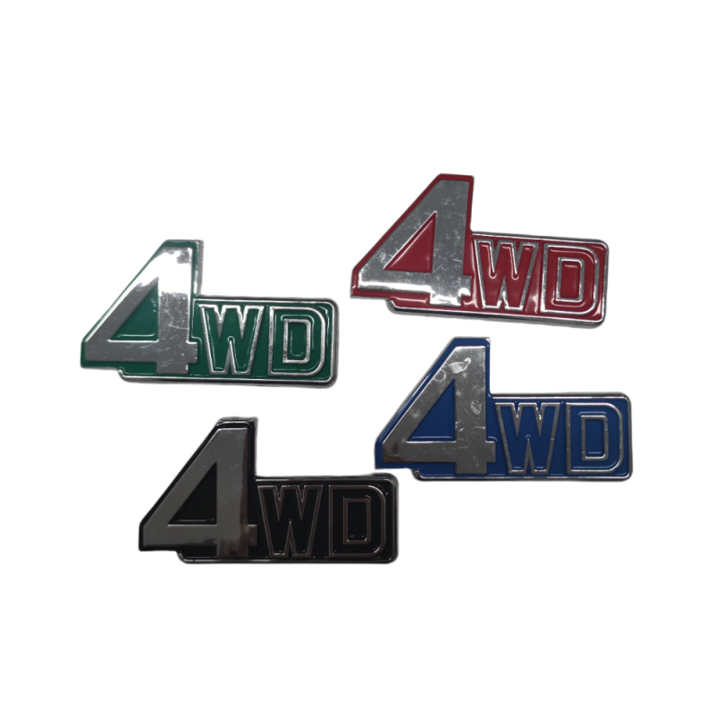 Mitsubishi for Toyota Customized 3D ABS Plastic Car Emblem Electroplated Chrome Vehicle Logo Body Sticker OEM/ODM Car Badge