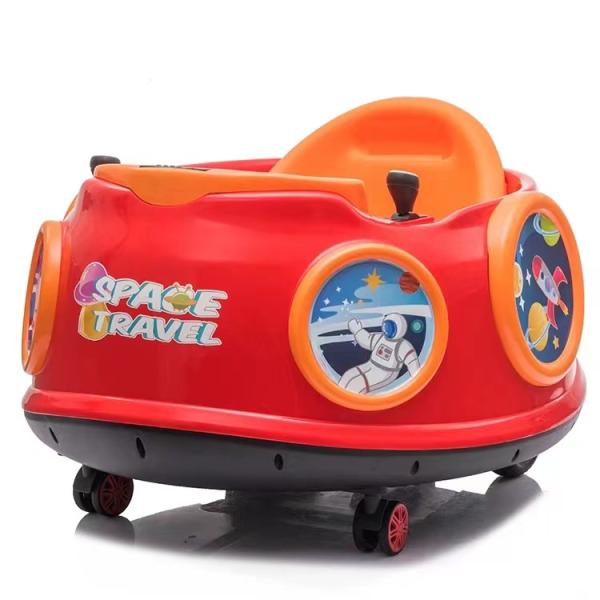 6 вольт Батарея дистанционное управление на электрическом бампер автомобилей для детей Синий QTY/40'HQ 350PCS