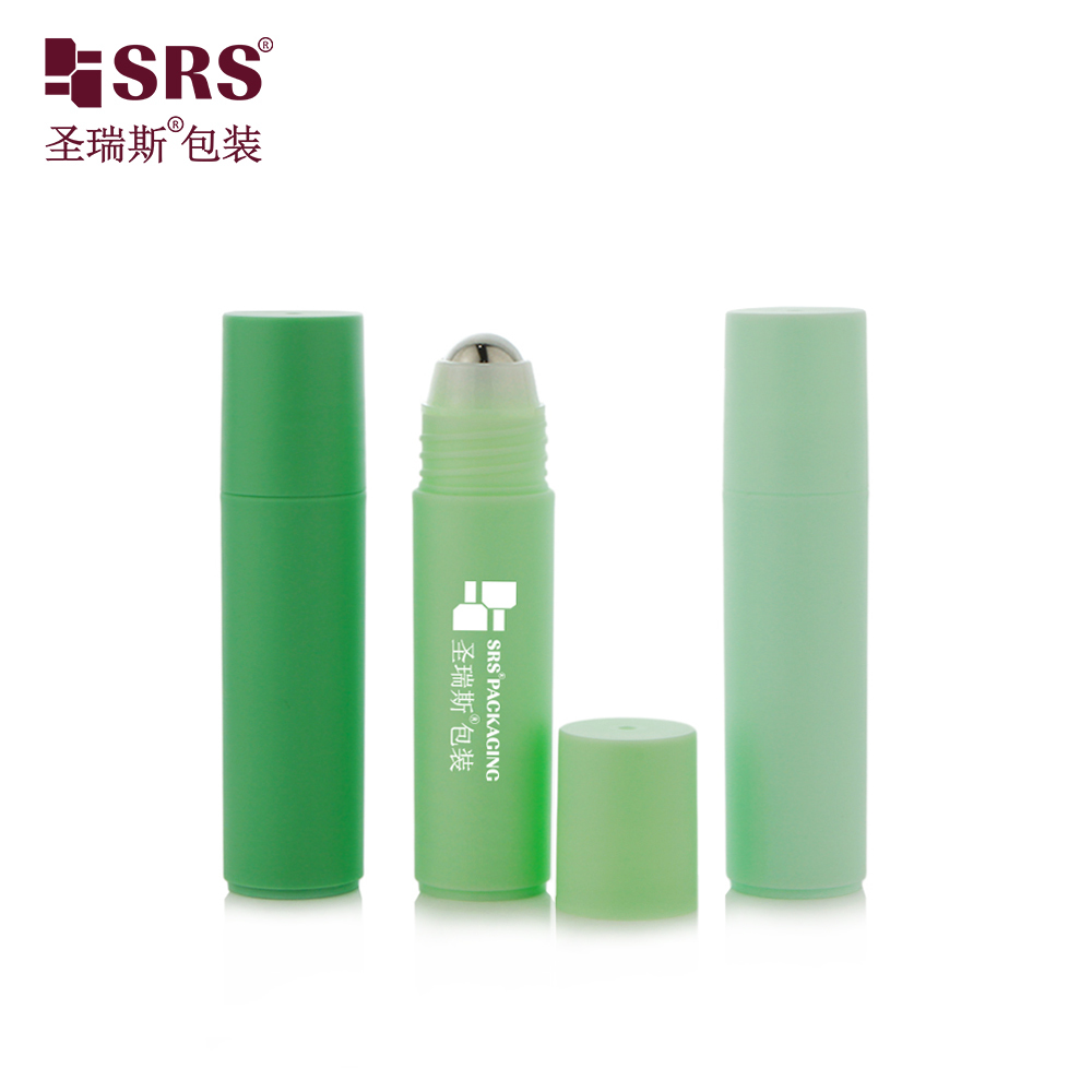 Wholesale 18ml Pcr Plastic Roller Bottle Dome And Flat Cap Option For Aromatherapy