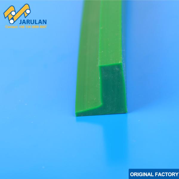 Vols en PVC en forme de L personnalisés, norme FDA pour l'industrie alimentaire, pour systèmes de convoyeurs