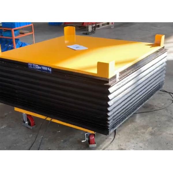 Light Duty Industrial Hydraulic Electric Lift Table Small 500kg Capacity 800x750mm