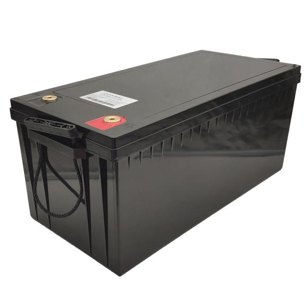 Lithium Lifepo4 Battery Pack 12V 200AH with Screw Terminal and 3000 Cycles for Solar RV Boat Motorhome