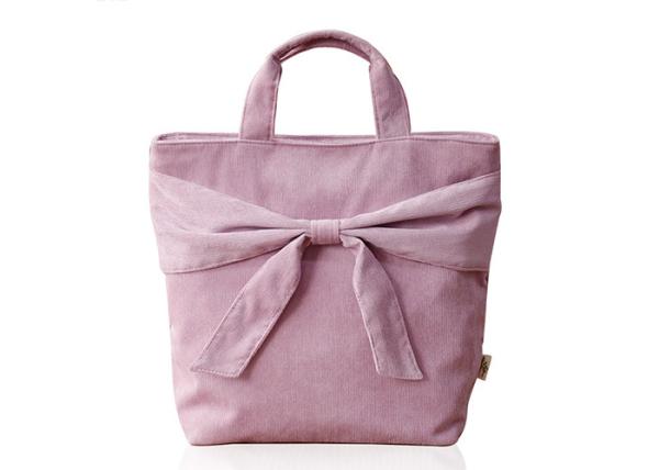 Luxury Brand Vogue Ladies Handbags Customized Logo Polyester Material
