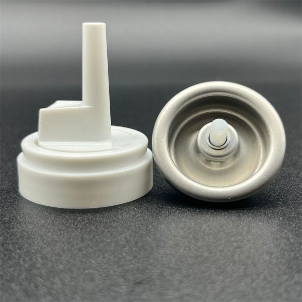 Inverted Aluminum Aerosol Valve for Hair Mousse  Compatible with Salon-Grade Formulas