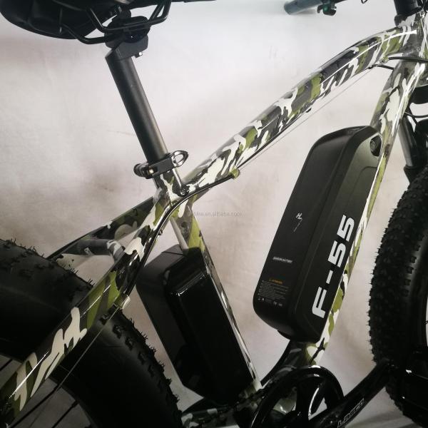 26inch 750W Camouflage Army Color Snow Electric Bicycle 48V NO Foldable