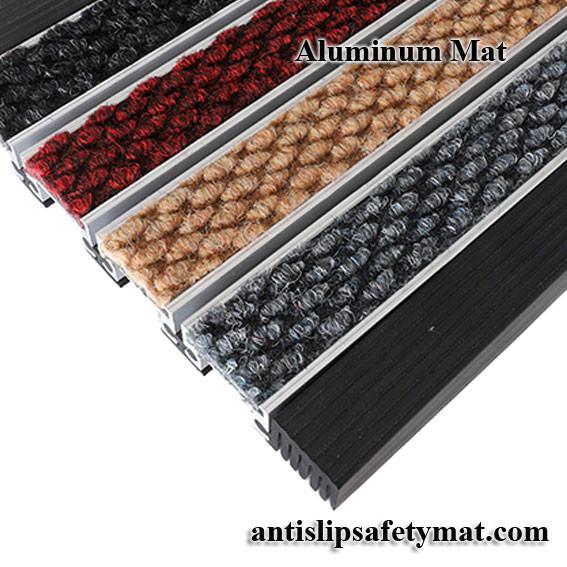 Barrier Aluminum Entrance Mats 20mm Depth Pineapple Carpet