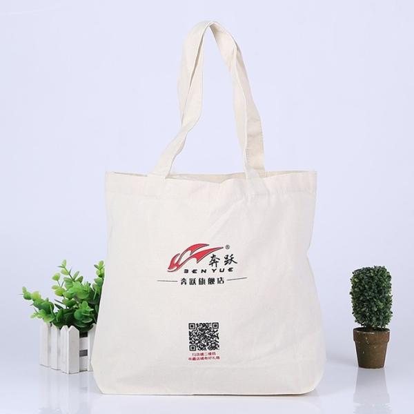 Polyester Reusable Cotton Shopping Bags With Animal Picture Pattern Cloth