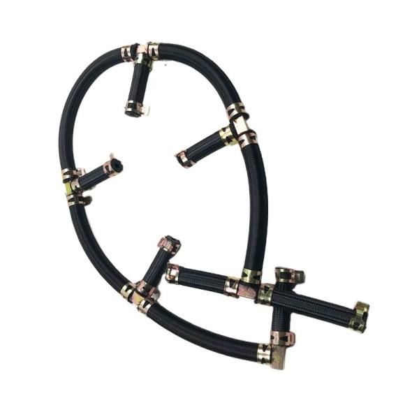 STAR ZEBRA  320C Excavator Fuel Return pipe 212-8606 S6K injector return tube with inter cooler 2128606
