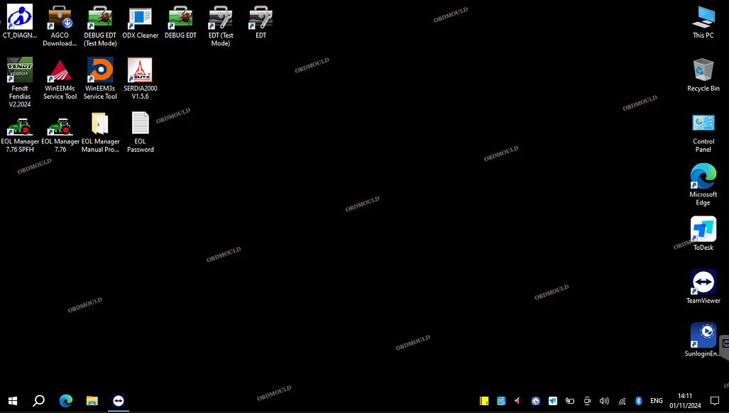 New 2025 FENDT Software+FOR AGCO CANBUS FenDias Massey Ferguson for AGCO SISU Power WinEEM4 Service Tools