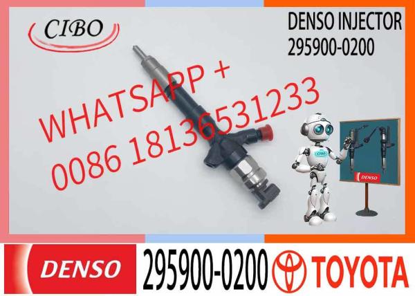 23670-30440 Piezo Injector Reconditioned 295900-0200 Commercial Vehicle Injector For 23670-30440 1KD-FTV Diesel Engine