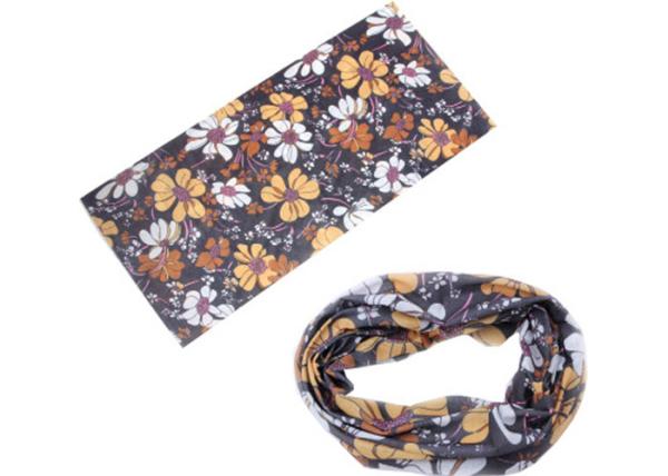 Women Polyester Outdoor Original  Headwear Flower Logos For Bicycle