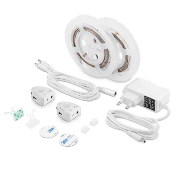 Motion Activated LED Dimmable Strip Lights with PIR Sensor