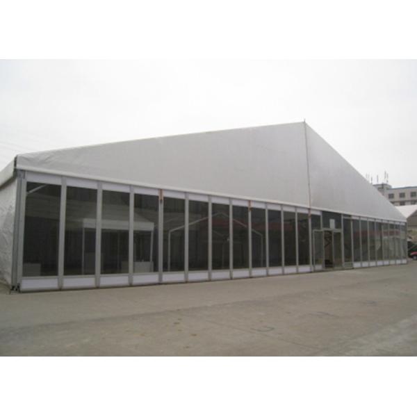 Large Trade Show Durable Aluminum Frame Tent Waterproof White Pvc Fabric Cover