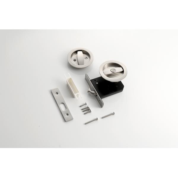 Хромные проходные дверные замки из нержавеющей стали для ванной комнаты