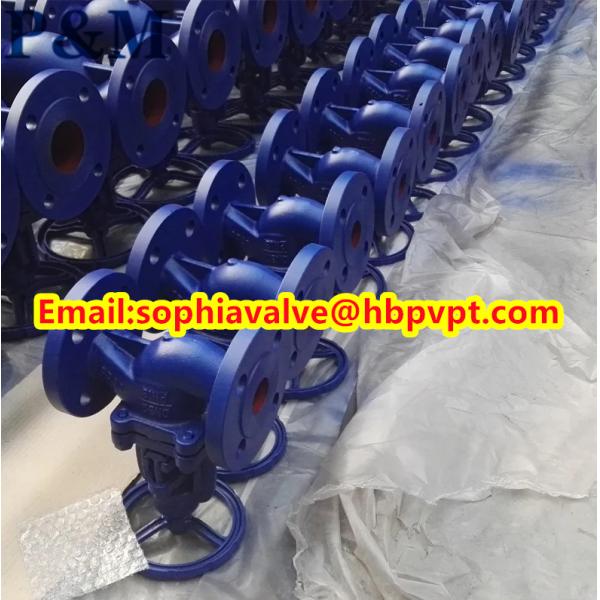 DIN GG25 PN16 cast iron globe valve made in China