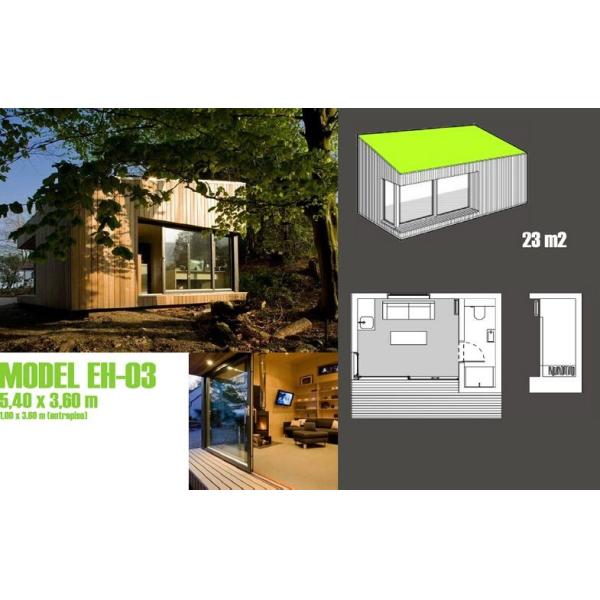 Небольшой светлый стальной Prefab стандарт Австралии дома студии сада с прокатанным полом